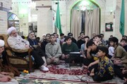 تصاویر/ حضور نماینده ولی‌ فقیه در استان کرمانشاه در جمع دانش آموزان معتکف