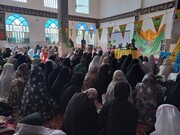 تصاویر/ برگزاری اعتکاف دانش آموزانی خواهران توسط طلاب ایذه ای