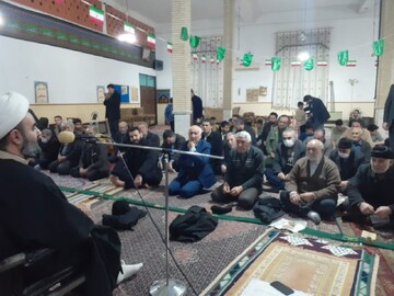 تصاویر/ مراسم معنوی اعتکاف در شهرستان پارس آباد