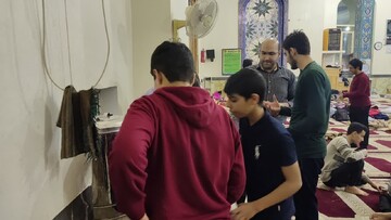 تصاویر/ آخرین روز اعتکاف طلاب مدرسه علمیه امیرالمومنین (ع) آران و بیدگل