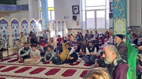 تصاویر/ برگزاری مراسم اعتکاف درآستان مقدس هلال بن علی (ع) آران و بیدگل
