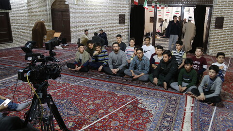 تصاویر/ حال و هوای اعتکاف در مسجد النبی(ص) قزوین