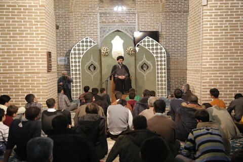 تصاویر/ حال و هوای اعتکاف در مسجد النبی(ص) قزوین