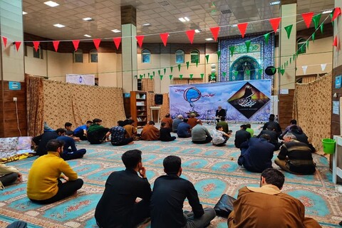 تصاویر/ مراسم اعتکاف در مسجد علی بن ابی طالب ارومیه