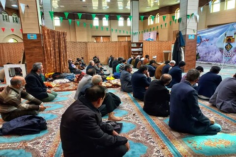 تصاویر/ مراسم اعتکاف در مسجد علی بن ابی طالب ارومیه