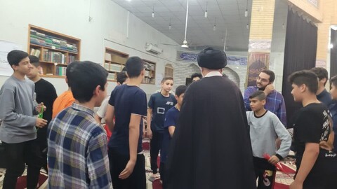 حضور نماینده ولی فقیه خوزستان در جمع معتکفین