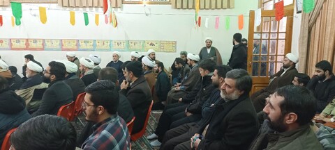 تصاویر/ جشن انقلاب در مدرسه علمیه طالبیه تبریز