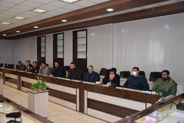 تصاویر/ جلسه هماهنگی و برنامه ریزی راهپیمایی ۲۲ بهمن در شهرستان شوط