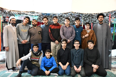 تصاویر/اعتکاف دانش آموزی مسجد جامع صالح آباد نجف‌آباد