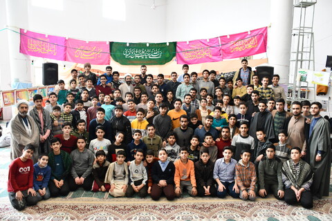 تصاویر/اعتکاف دانش آموزی مسجد جامع صالح آباد نجف‌آباد