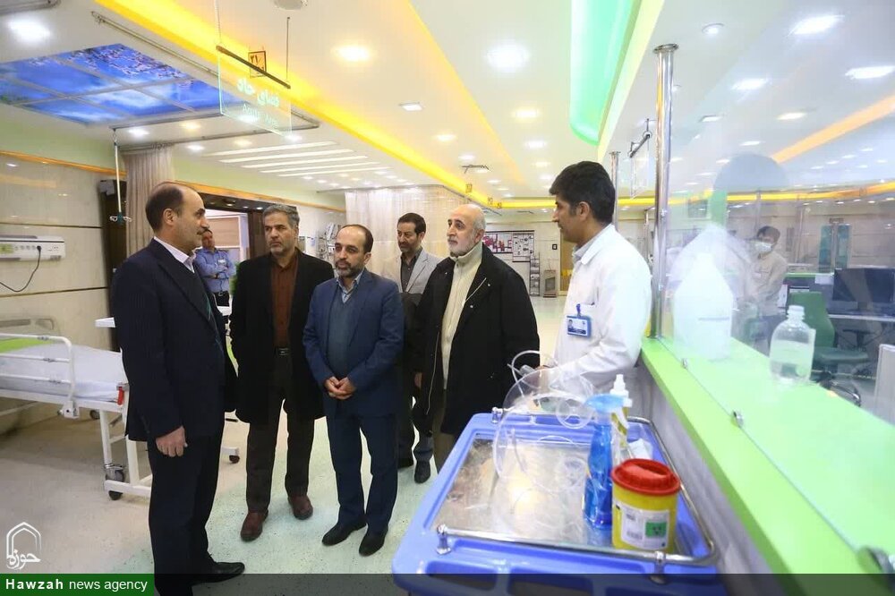 بازدید شبانه سرپرست فرمانداری همدان از بیمارستانهای سطح شهر + عکس