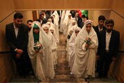 تصاویر/ جشن ازدواج ۴۴ زوج در ارومیه