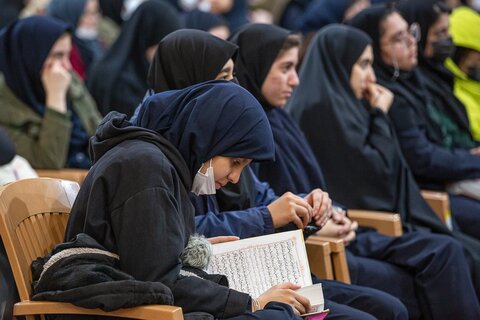 تصاویر / همایش استانی دختران انقلاب از سوی دفتر نماینده ولی فقیه در استان قزوین