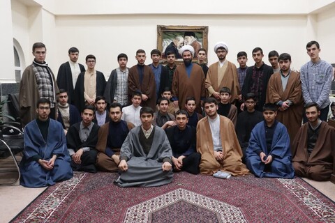 تصاویر/ تجلیل طلاب مدرسه علمیه امام خامنه ای ارومیه از اساتید