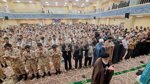 تصاویر/ همایش نکوداشت نماز در مدرسه مدینه العلم کاظمیه یزد