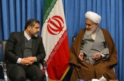 وزیر فرهنگ و ارشاد اسلامی با نماینده ولی فقیه در قزوین دیدار کرد