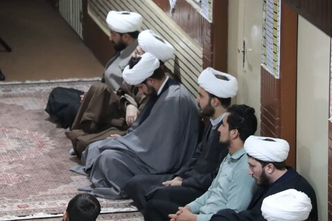 تصاویر/ سلسله جلسات جهاد تبیین در مدرسه علمیه امام خمینی (ره) ارومیه