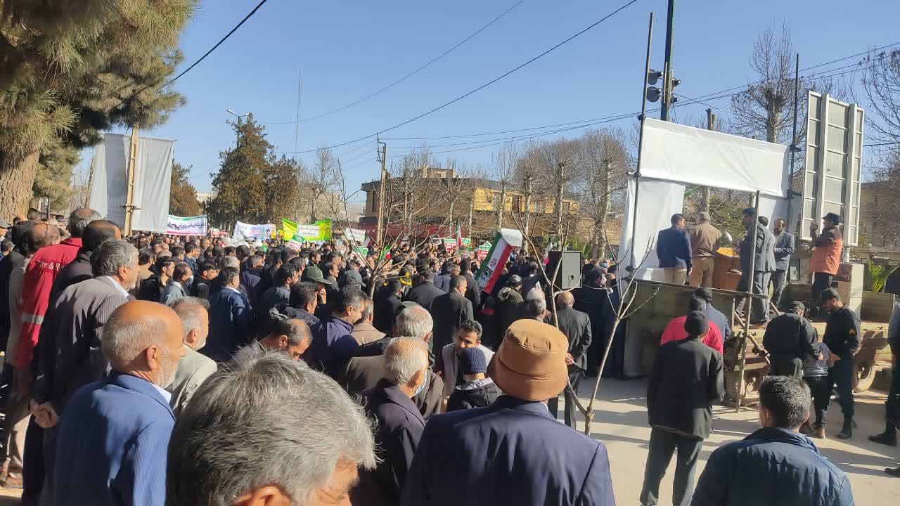 تصاویر/ راهپیمایی مردم کوهدشت لرستان