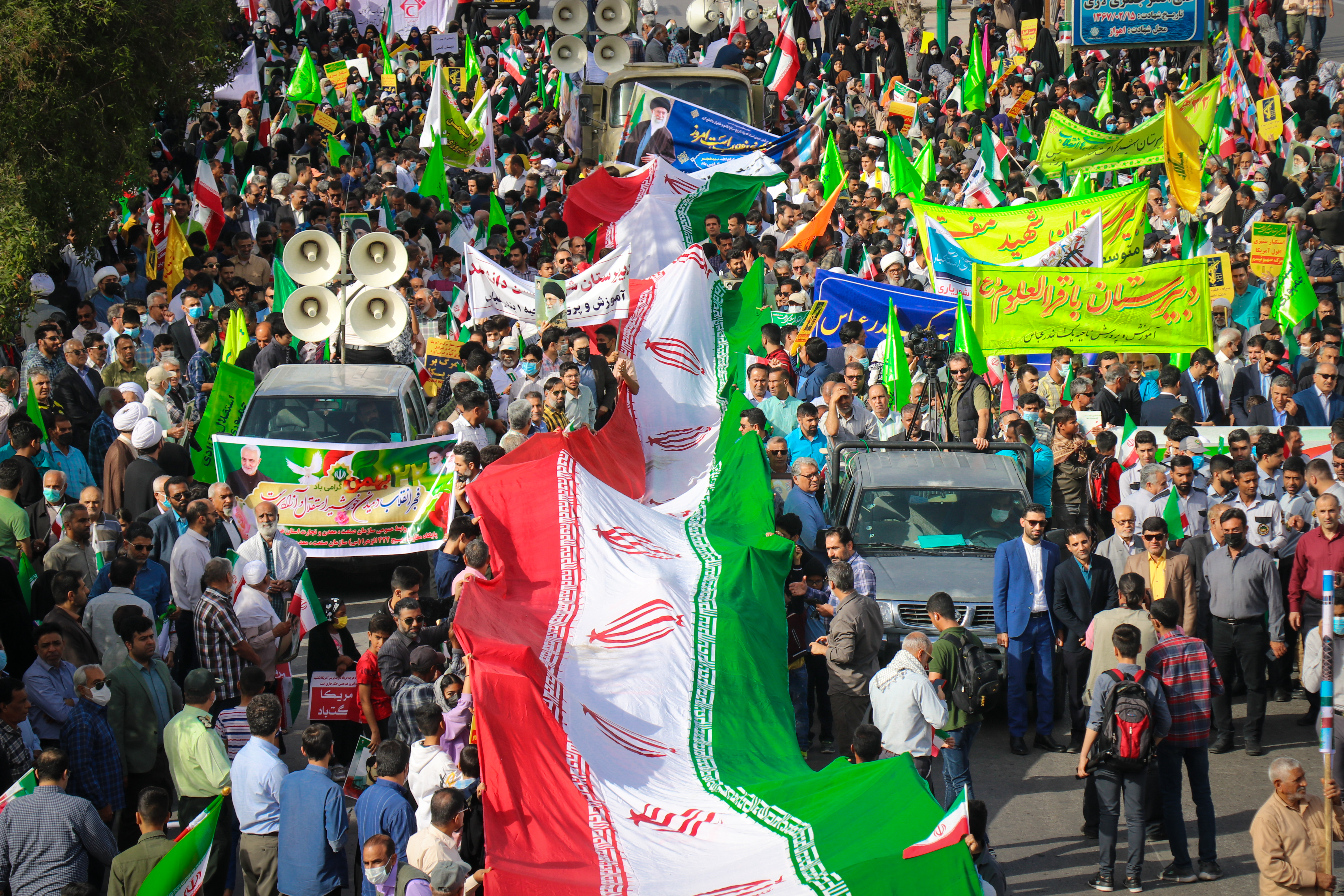 قدردانی سازمان بسیج اساتید، طلاب و روحانیون از حماسه آفرینی ملت ایران