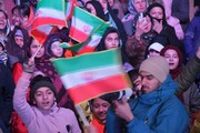 فیلم/ جشن متفاوت چهل و چهارمین سالروز پیروزی انقلاب اسلامی در مناطق زلزله زده خوی
