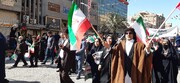 راهپیمایی ۲۲ بهمن در اهواز برگزار شد