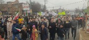 فیلم | حماسه حضور مردم پلدشت در راهپیمایی ۲۲ بهمن