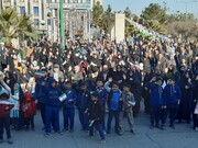 تصاویر/ راهپیمایی مردم کاشان در راهپیمایی ۲۲ بهمن۱۴۰۱