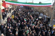 تصاویر/ حضور پرشور مردم شهرستان تکاب در راهپیمایی روز ۲۲ بهمن