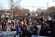 تصاویر/ حضور پرشور اقشار مختلف مردم در راهپیمایی ۲۲ بهمن در چالدران