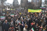 تصاویر/ راهپیمایی ۲۲ بهمن ۱۴۰۱ مردم بروجرد