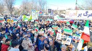 تصاویر/ حضور مردم نورآباد در راهپیمایی یوم الله ۲۲ بهمن