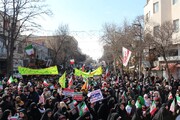 تصاویر/ حضور مردم اردبیل در راهپیمایی ۲۲ بهمن