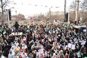 تصاویر/ حماسه حضور مردم کرج در راهپیمایی ۲۲ بهمن ۱۴۰۱