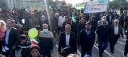 تصاویر/ حضور مردم آبدان در راهپیمایی ۲۲ بهمن