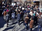 حضور پرشور مردم زرین شهر در راهپیمایی ۲۲ بهمن ۱۴۰۱ + فیلم و عکس