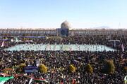 تصاویر/ حماسه حضور مردم اصفهان در راهپیمایی ۲۲ بهمن