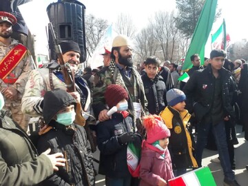 فیلم | راهپیمایی مردم بروجرد