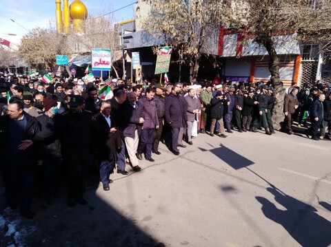 تصاویر/ خروش مردم میاندوآب در ۲۲ بهمن