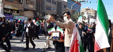 راهپیمایی ۲۲ بهمن ماه در اهواز