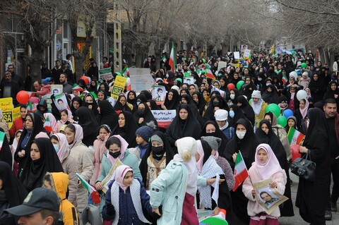 راهپیمایی ۲۲ بهمن ۱۴۰۱ شهرستان شوط