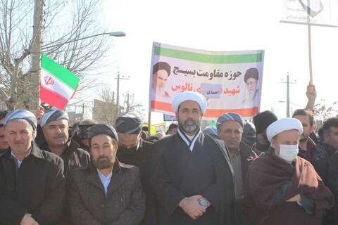 تصاویر/ حضور پرشور مردم اشنویه در راهپیمایی 22 بهمن