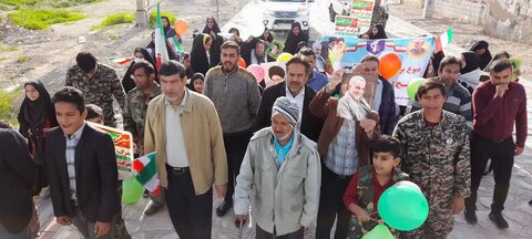 تصاویر/ حضور پرشور مردم آبدان در راهپیمایی ۲۲ بهمن