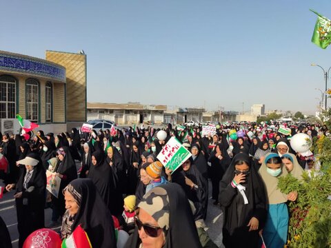 راهپیمایی ۲۲ بهمن ۱۴۰۱ در دوراهک استان بوشهر 