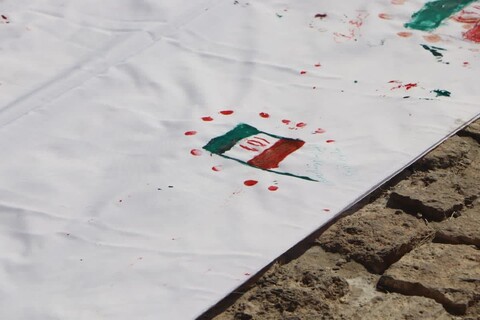 خروش مردم برازجان در 44 سالگی انقلاب