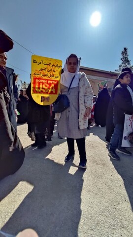تصاویر/ حضور مردم بادرود در راهپیمایی 22 بهمن