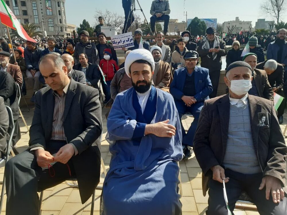 مردم کاشان حمایت قاطع خود از نظام اسلامی را اعلام کردند +عکس