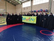 برگزاری جام ورزشی فجر ویژه خواهران طلبه ازنایی