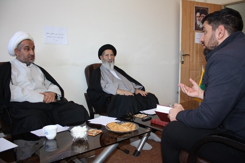 امتحانات شفاهی دروس سطح عالی در حوزه علمیه کرمانشاه برگزار شد