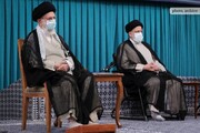 चीन की यात्रा से पहले ईरान के राष्ट्रपति ने सर्वोच्च नेता से मुलाकात की