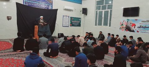 تصاویر/مراسم عزاداری شهادت امام کاظم (علیه السلام) در حوزه علمیه سندرک